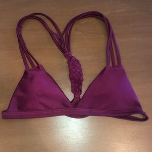 Maroon Two-Piece Bikini